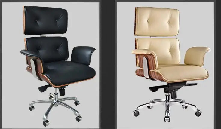 Stylish office chair home computer. Boss chair leather chair..