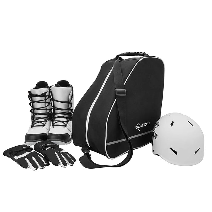 Skiing Snowboarding Storage Bag Ski Helmets Goggles Gloves Boot Bag Waterproof Travel Luggage for Winter Outdoor Sports Supplies