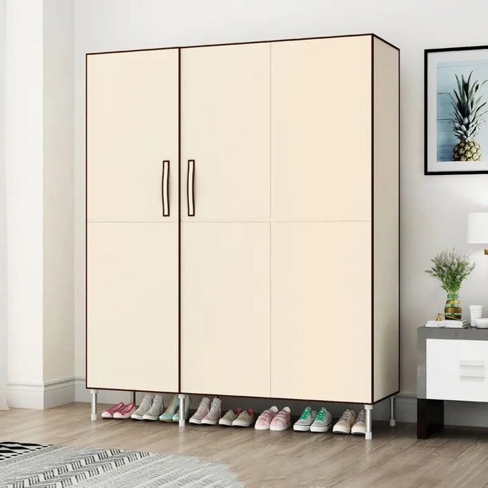 Cupboard Portable Wardrobe Partitions Storage Cabinet Cloth Closet Wardrobe Organizer Shelf Guarda Roupa Bedroom Furniture