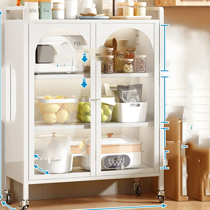 Shelf Modern Sideboards Kitchen Display Metal Modular Luxury Storage Sideboards Dining Szafka Kuchenna Small Room Furnitures HDH
