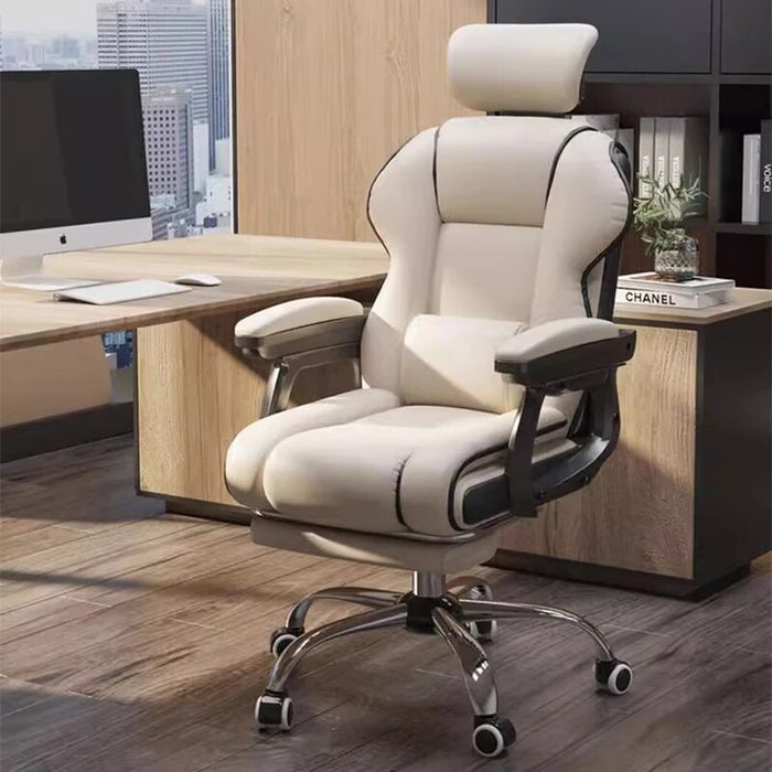 Luxury Ergonomic Office Chairs Relax Comfortable Salon Makeup Office Chairs Leather Silla Para Oficina Bedroom Furniture