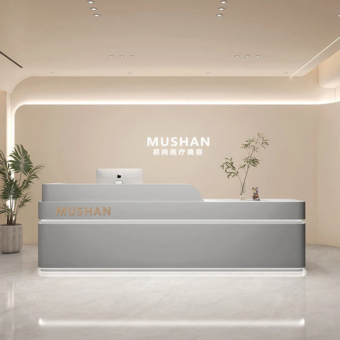 Counter Reception Desk Beauty Salon Lectern Store Check Out Luxury Advisory Register Reception Desk Shop Recepcja Bar Furniture