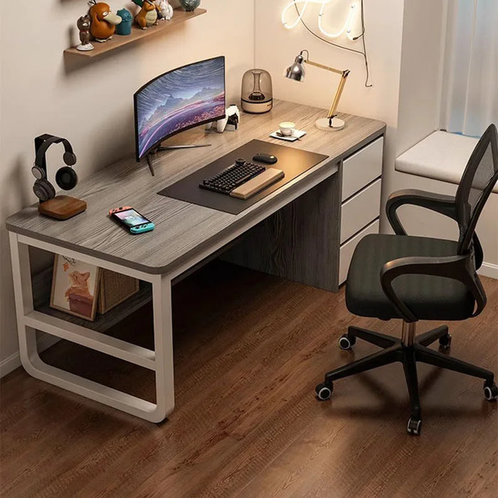 Study Compuradora Office Desk Table Conference Storage Gaming Table Office Desk Organizers Scrivania Cameretta Luxury Furniture