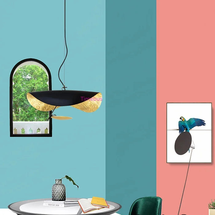 Simple Nordic LED Pendant Lamps Creative Living Room Linear Chandelier Dining Study Drop Lamp Cafe Bar Personality Hanging Light