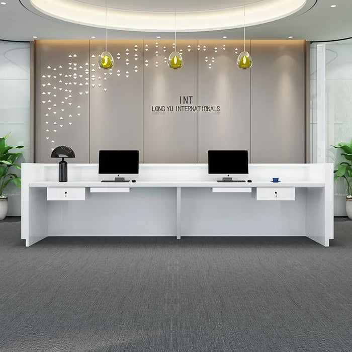 Counter Podium Reception Desk Beauty Salon Office Luxury Restaurant Reception Desk Lectern Banco Empfangstheke Bar Furniture