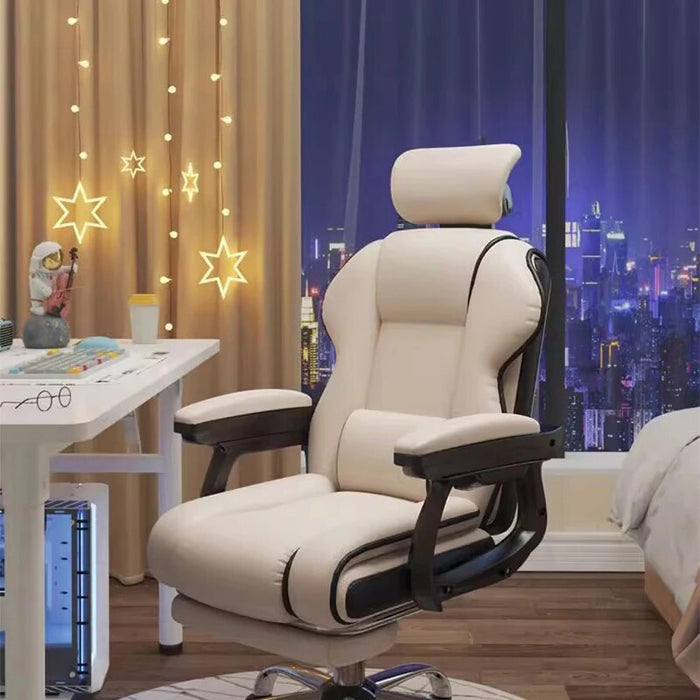 Luxury Ergonomic Office Chairs Relax Comfortable Salon Makeup Office Chairs Leather Silla Para Oficina Bedroom Furniture