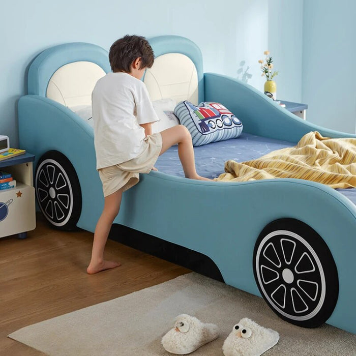 Design House Luxury Children Beds Floor Storage Space Platform Children Beds Car Cama Infantiles Bedroom Furniture YQ50CB