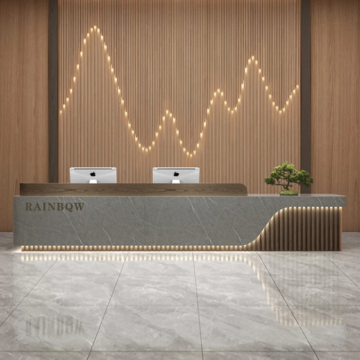 Service Executive Reception Desks Register Computer Futuristic Reception Desks Podium Escritorios De Oficina Salon Furniture