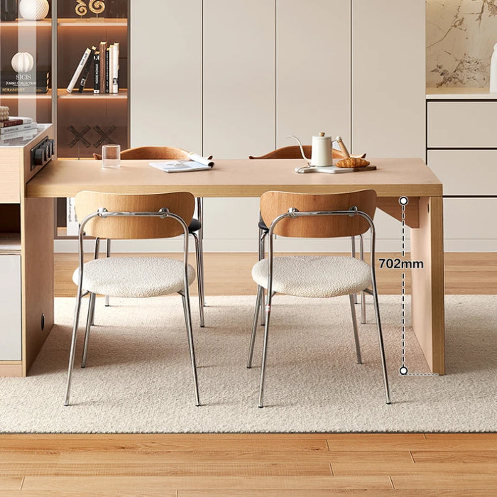 Simple Nordic Dining Tables Retro Wooden Extendable Design Living Room Table Luxury Japanese Esstische Kitchen Furniture YX50CZ