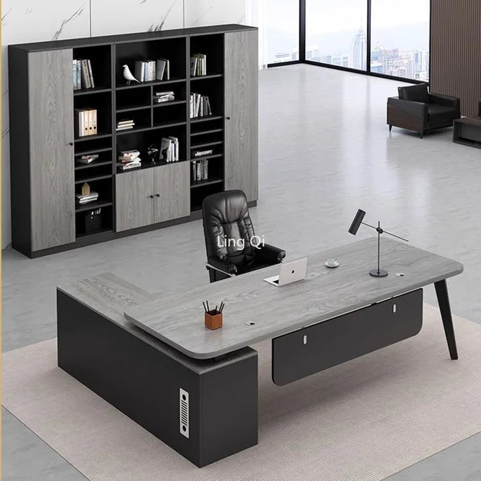 Home Small Office Desk L Shaped Vanity Minimalist Free Shipping Corner Computer Desk Unusual Reading Escritorio Office Furniture