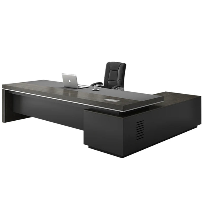 Boss Office Desk And Chair Combination Simple And Modern CEO Desk Manager Business Furniture Supervisor Desk Light Luxury