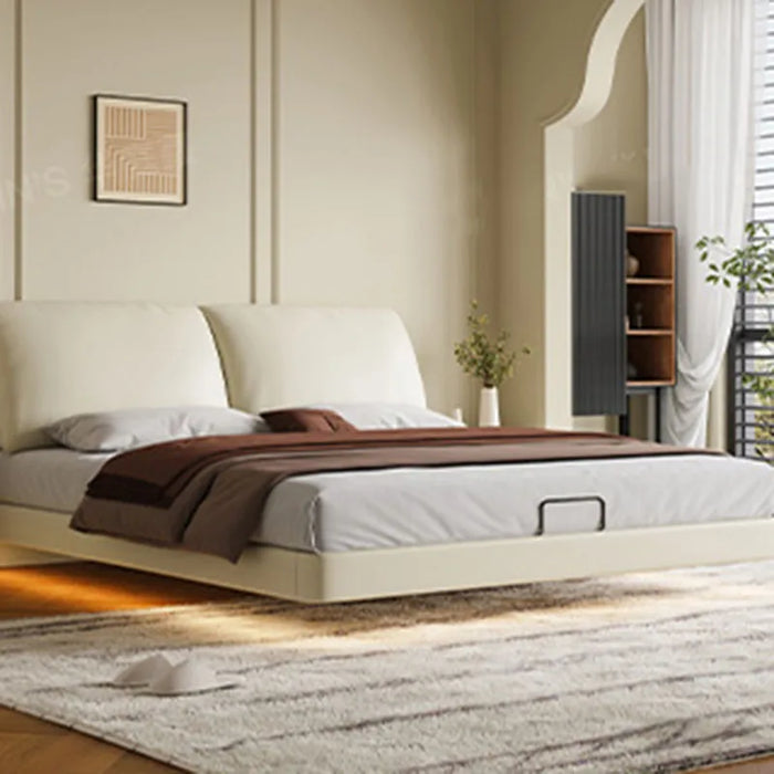 Set Simple Double Bed Light Soft Designer Sleeping Human Double Bed Frame Headboards Cama Matrimonial Bedroom Nordic Furniture