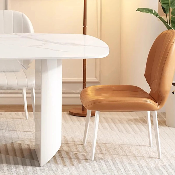 Tendable White Dining Table Newclassic Kitchen Center Luxury Dining Table Modern Restaurant Mesas De Comedor Kitchen Furniture