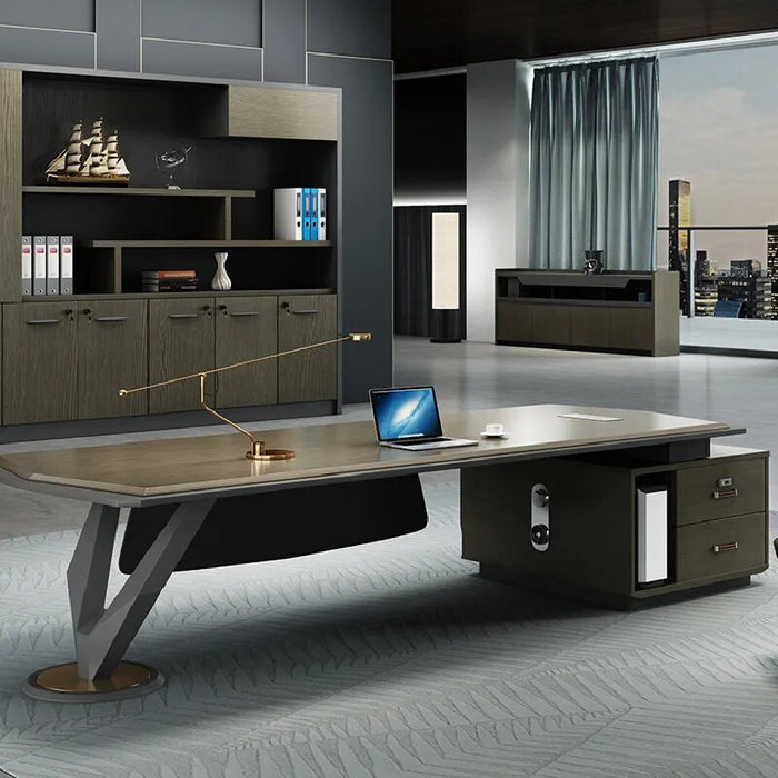 Computer Writing Office Desk Drawers Height Reception Executive Office Desk Organizer Mesa De Escritorio Luxury Furnitures