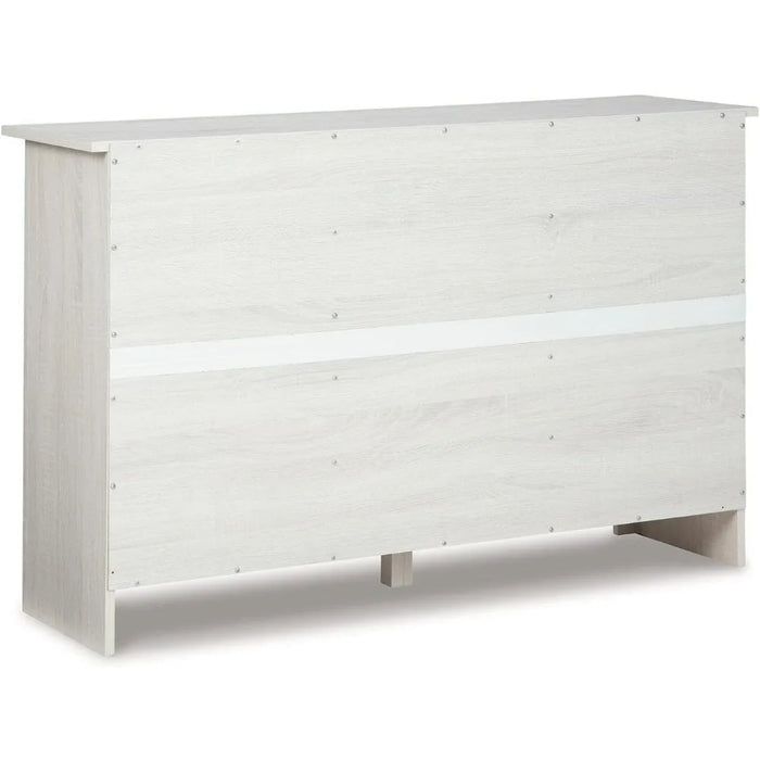 Signature Design by Ashley Turnley Farmhouse Accent Cabinet or TV Stand, Fits TVs up to 52", Whitewash