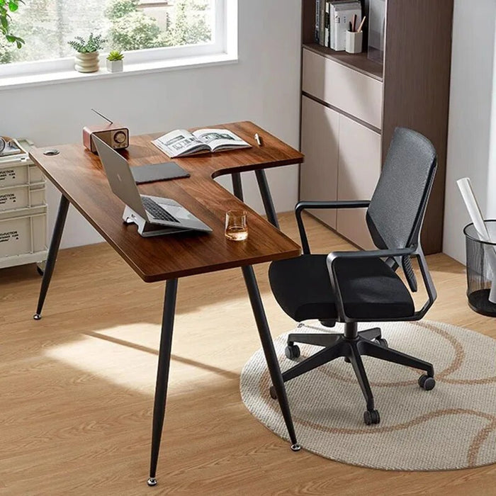Corner Vanity Office Desk Bedroom Legs Executive Writing Computer Desks European Dark Escritorios De Ordenador Modern Furniture