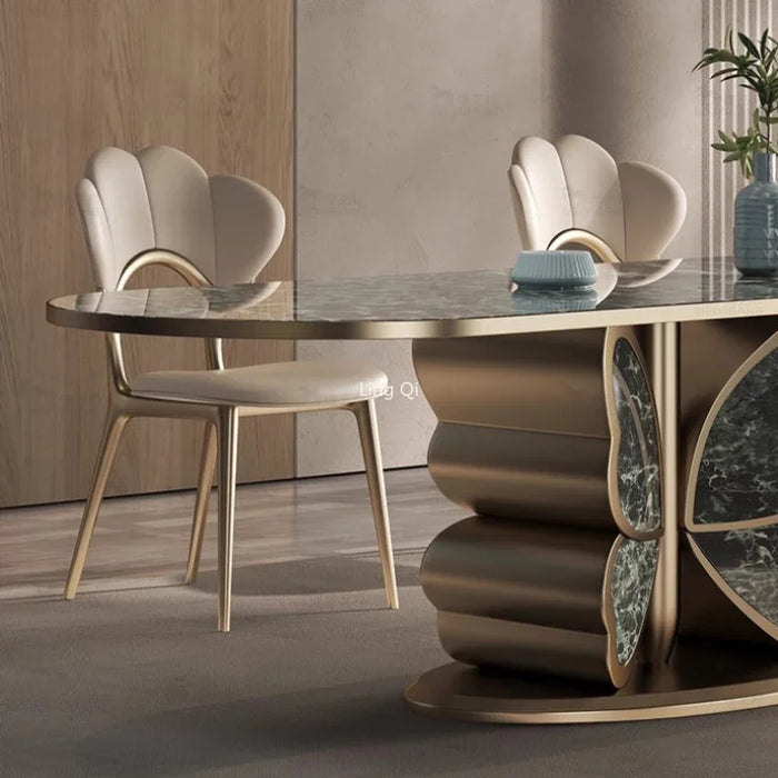 Italian Mobile Dining Table Free Shipping Waterproof Wood Lobby Entryway Dining Table Center Luxury Mesas De Jantar Furniture