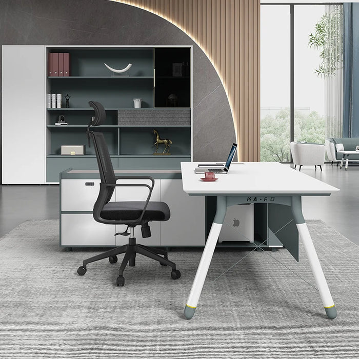 Meeting Wall Office Desks Boss Storage Workstation Computer Desks Table Ergonomic Escritorio Esquinero Office Furniture WJ25XP
