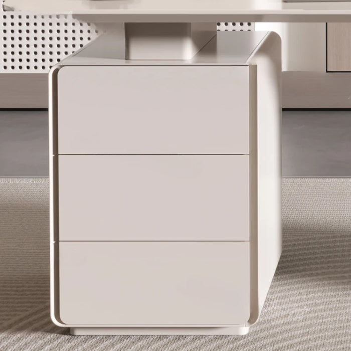 Italian study Office Desks Luxury Boss Simplicity Modern Write Office Desks Design Work Rangement Bureau Home Furniture QF50OD