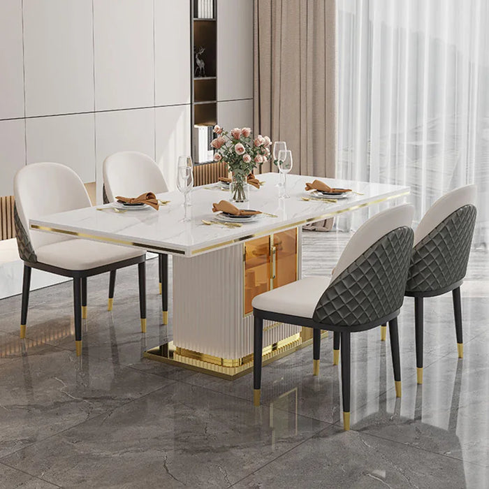 Design Conference Dining Tables Kitchen Balcony Office Hallway Bar White Dining Tables Salon Cocina Muebles Nordic Furniture