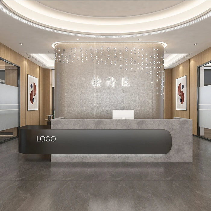 Service Office Reception Desks Podiums Executive Bar Counter Wooden Salon Reception Desks Study Mesa Escritorio Luxury Furniture