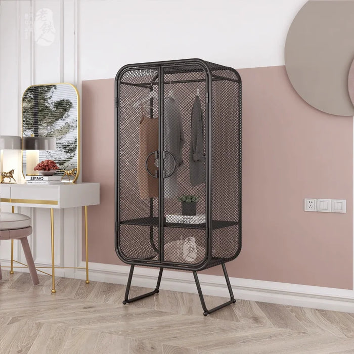 Shelf Clothes Storage Wardrobe Rack Cabinets Holder Desing Luxury Wardrobes Indoor Women Bedroom Armoires De Chambre Furniture