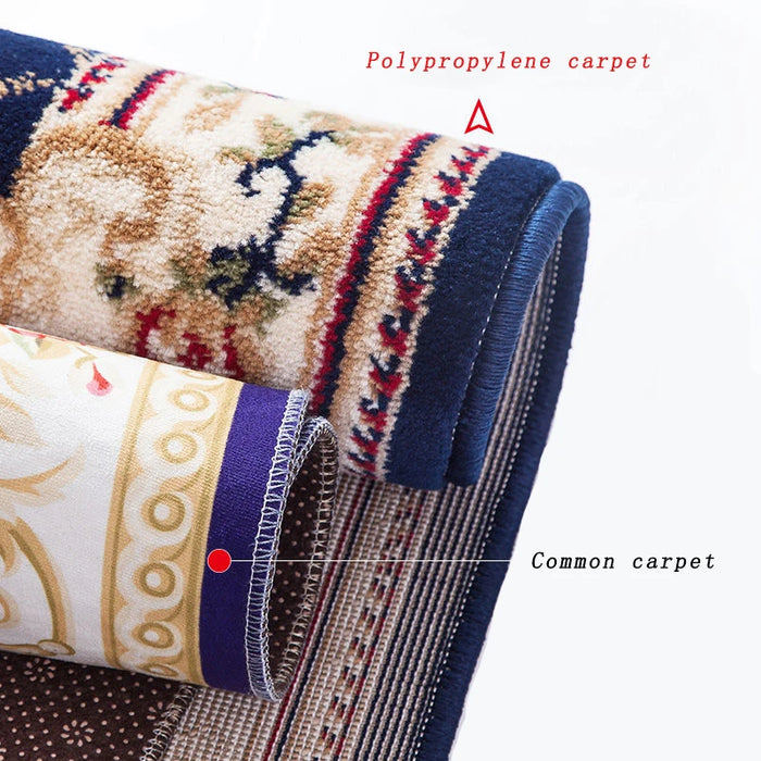 Thick 14mm Carpets Living Room Luxury European Style Home Decoration Plush Fluffy Rugs for Bedroom Floor Mats Large 300x400