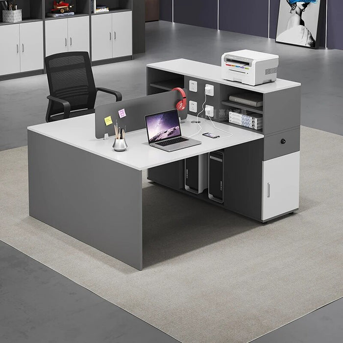 Studying Conference Office Desks Wooden I Shaped Bureau Drawers Office Desks Standing Executive Scrivania Con Cassetti Furniture