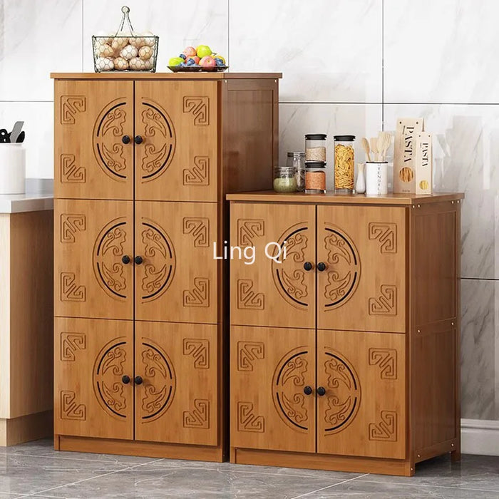 Decorated Multifunctional Sideboard Italian Showcase Shelves Drawers Cabinet Kitchen Display Muebles De Cocina Home Furniture