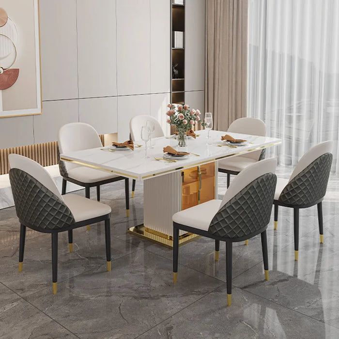 Design Conference Dining Tables Kitchen Balcony Office Hallway Bar White Dining Tables Salon Cocina Muebles Nordic Furniture