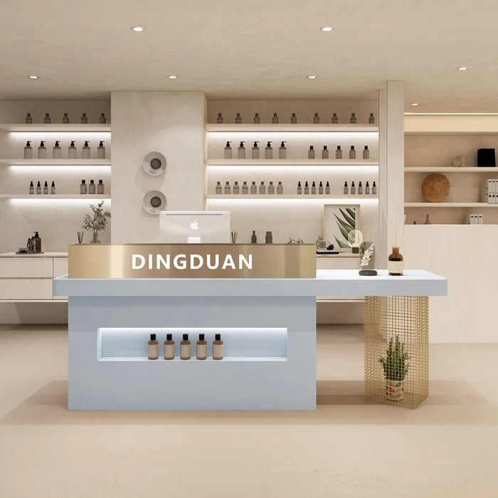 Siting Bar Reception Desk Lectern Church Pulpit Mobile Service Desk Shop Counter Computer Tocador Mueble Maquillaje Furniture