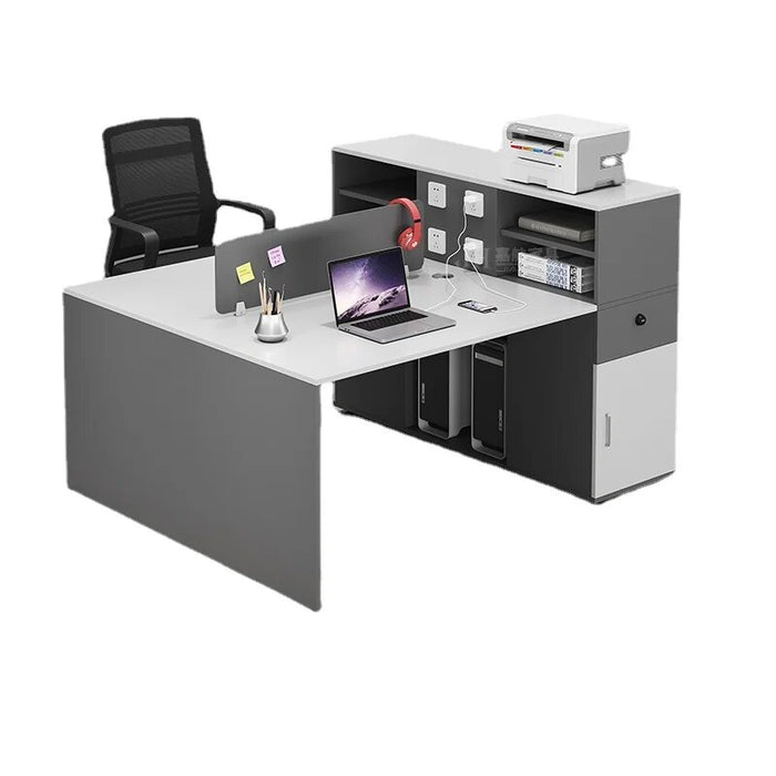 Studying Conference Office Desks Wooden I Shaped Bureau Drawers Office Desks Standing Executive Scrivania Con Cassetti Furniture