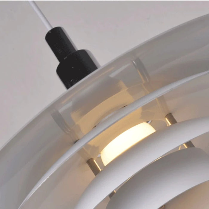Danish Minimalist Nordic Restaurant Chandelier Modern Minimalist Designer UFO Track Chandelier Full Spectrum Dining Table Lamp
