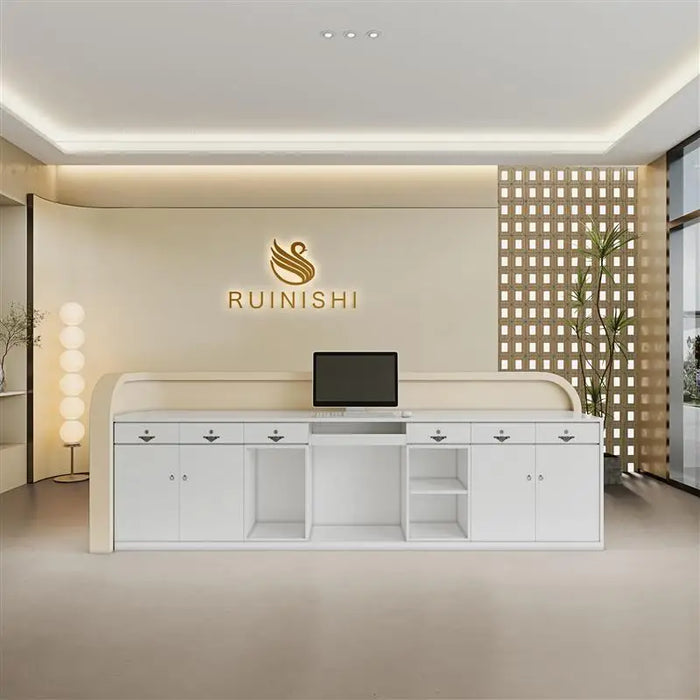Counter Service Reception Desks Pulpit Cash Lectern European Cashier Reception Desks Hospital Mesa De Escritorio Bar Furniture