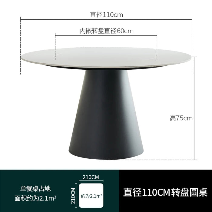 Console Round Dining Tables Mobile Kitchen Luxury Hotel Multifunctional Side Table Nordic Mesas De Comedor Kitchen Furniture