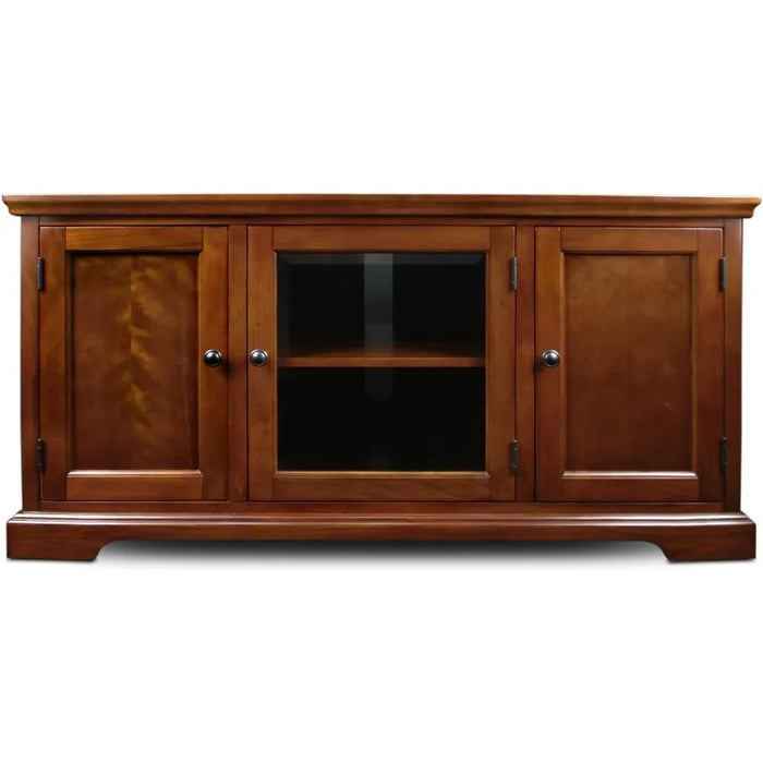 SINCE 1917 Riley Holliday Westwood TV Stand, 50-Inch, Brown Cherry