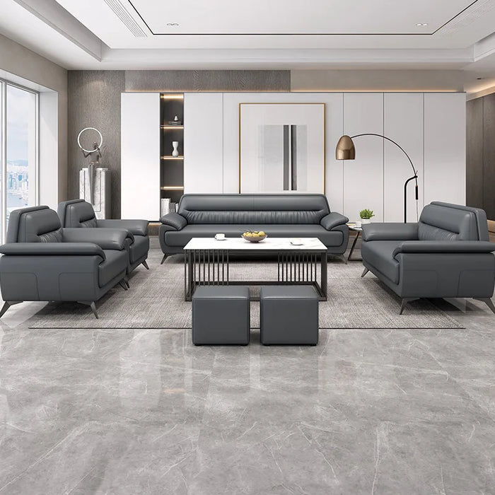 Italian leisure business, contracted and contemporary, atmospheric reception lounge, tea table combined packages
