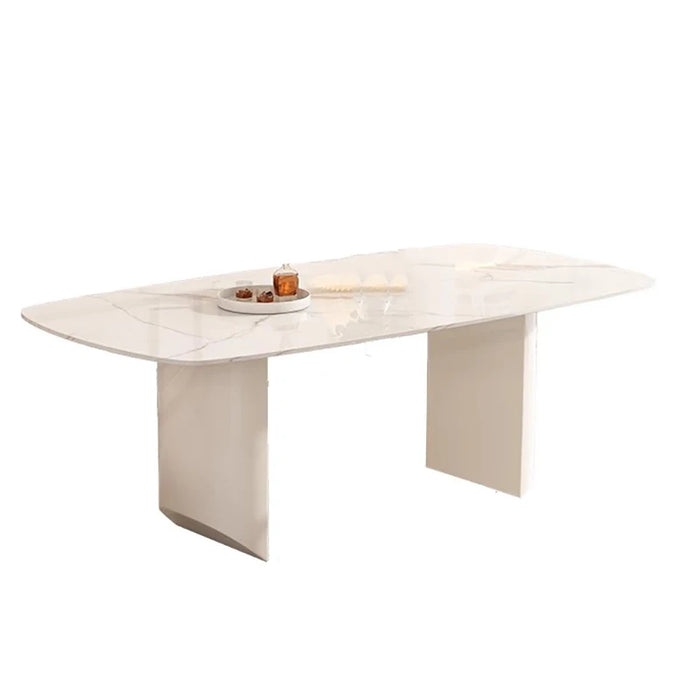 Tendable White Dining Table Newclassic Kitchen Center Luxury Dining Table Modern Restaurant Mesas De Comedor Kitchen Furniture