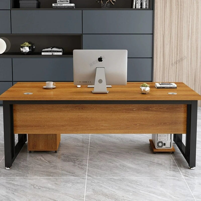 Boss Household Office Desks Combination Staff Modern Simplicity Office Desks Computer Bureau Meuble Working Equipment QF50OD