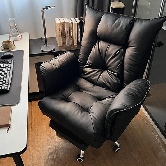 Support Swivel Office Chair Designer Nordic Relaxing AdjustableErgonomic Luxury Office Chair Back CushionsandalyeFurniture