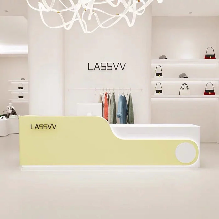 Counter Banco Reception Desk Cabinet Restaurant Information Supermarket Reception Desk Modern Advisory Escritorio Bar Furniture