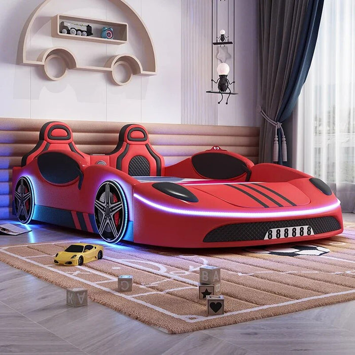 Design House Luxury Children Beds Modern Storage Space Car Children Beds Multifuncional Kinder Bett Bedroom Furniture YQ50CB