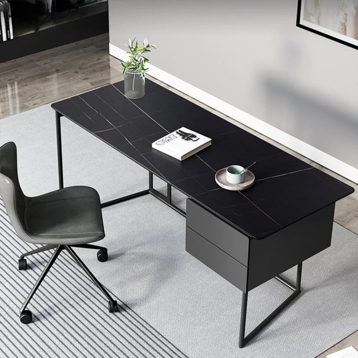 Luxury Wood Office Desk Modern Computer Slate Simplicity Office Desk Write Workbench Escritorio Ordenador Work Furniture QF50OD