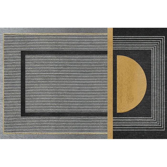 Outdoor Indoor Entrance Door Mat PVC Silk Loop Minimalist Dust Carpet Anti-Slip Mats
