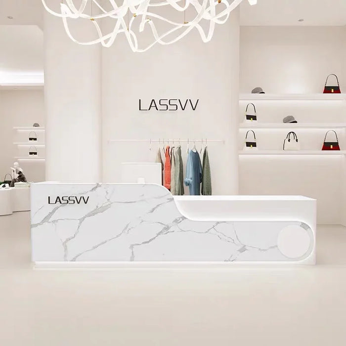 Counter Banco Reception Desk Cabinet Restaurant Information Supermarket Reception Desk Modern Advisory Escritorio Bar Furniture
