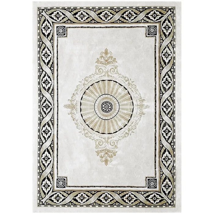 Customize Wool Carpet Luxury Europe Rugs and Carpet for Living Room Handmade Wool Thick Area Rug for Bedroom Study Floor Mat