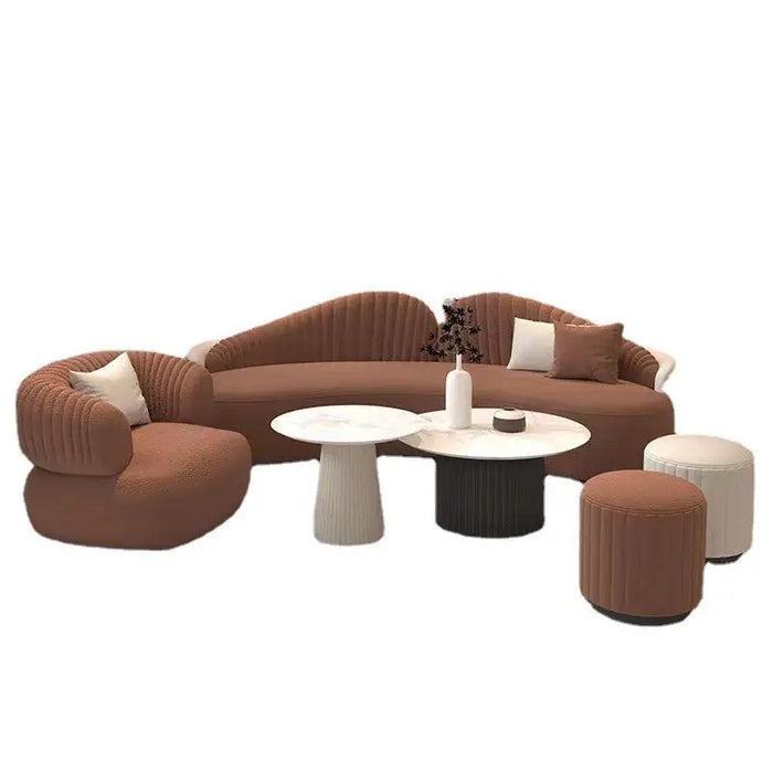 Simple modern living room small unit sofa