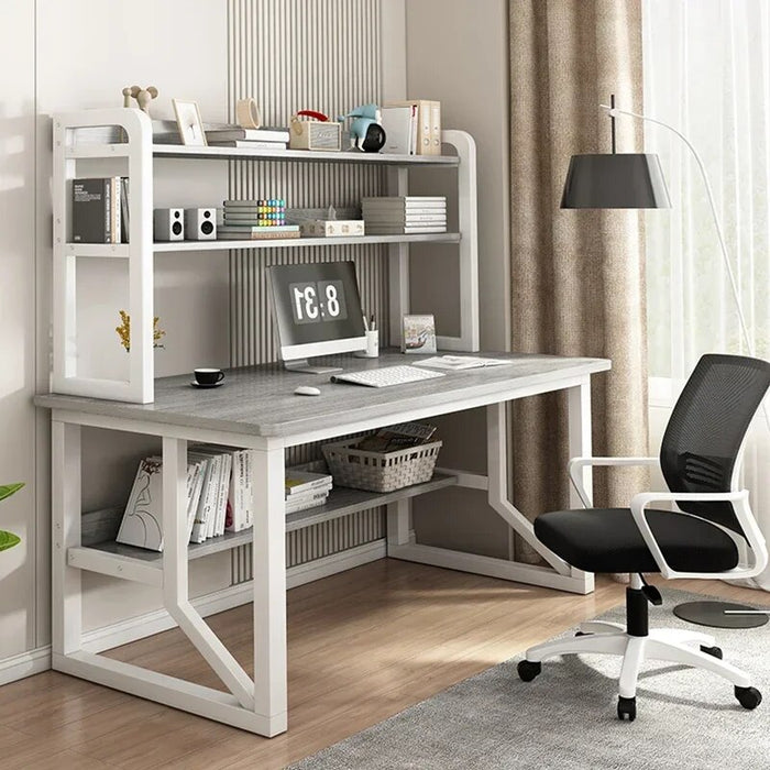 Shelf Single Office Desks - Write Computer Workbench - Student Office Desks - Simplicity Home Rangement Bureau - Home Furniture QF50OD