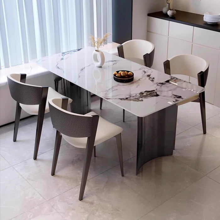 Side Kitchen Nordic Dining Table Appoint Study Gaming Marble Nordic Dining Table Living Room Console Toaletka Home Furniture
