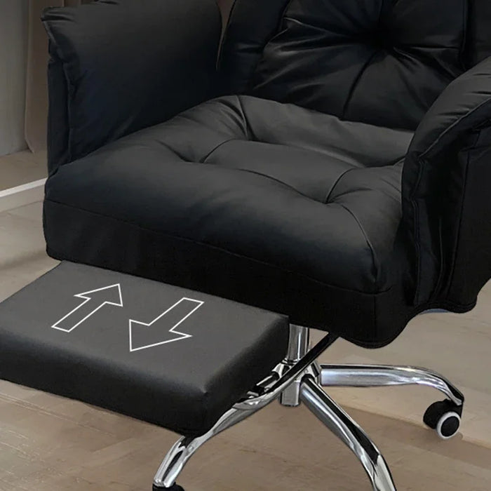 Support Swivel Office Chair Designer Nordic Relaxing AdjustableErgonomic Luxury Office Chair Back CushionsandalyeFurniture